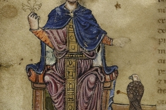 f03-Federico-in-trono-Federico-II-De-arte-venandi-cum-avibus
