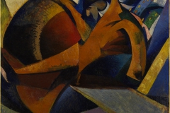 Achille-Funi_Uomo-che-scende-dal-tram_1914_Copyright-Comune-di-Milano_Museo-del-Novecento-Milano-9
