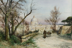 e-San-Pietro-e-la-salita-verso-il-Gianicolo