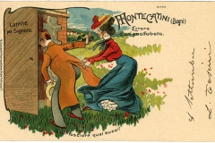 Italia, 1902. Nei luoghi di ‘decenza’ pubblici ci si recava muniti di ciambelline copriasse